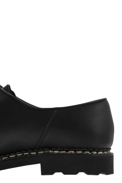Shop Paraboot Michael - Leather Derby In Black