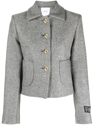 Shop Patou Short Jacket Clothing In Grey