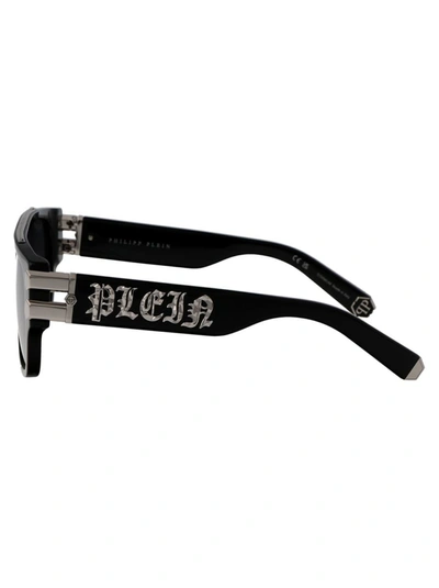 Philipp Plein Spp011x Sunglasses In 0700 Black