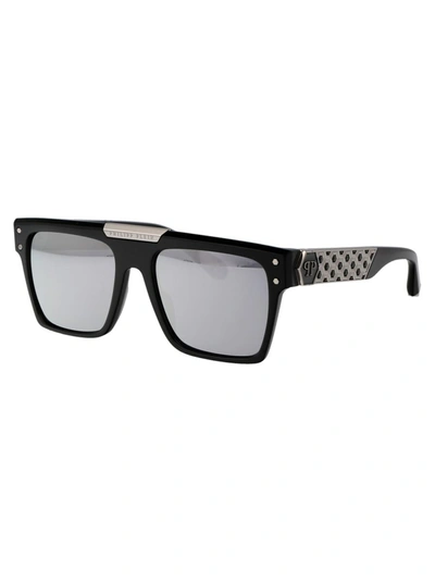 Shop Philipp Plein Sunglasses In 700w Black