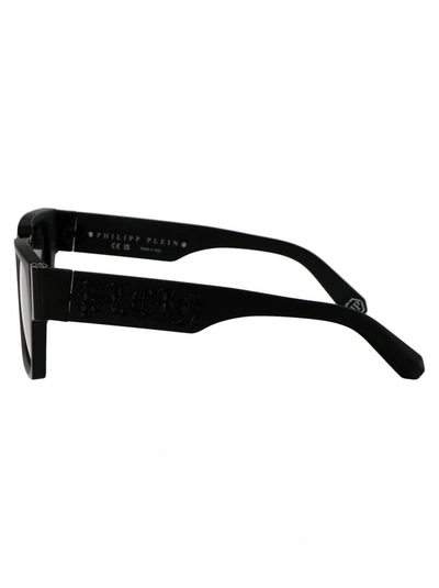 Philipp Plein Spp095m Sunglasses In 0703 Black