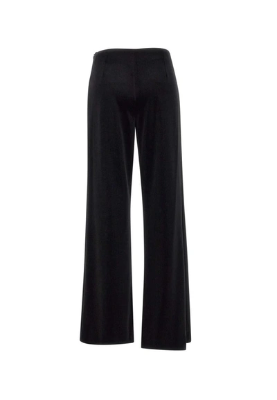 Shop Philosophy Di Lorenzo Serafini Velvet Pants In Black