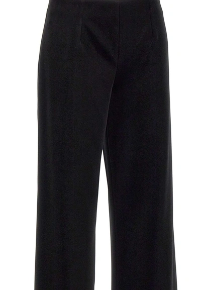 Shop Philosophy Di Lorenzo Serafini Velvet Pants In Black
