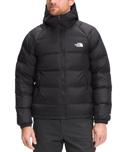 Shop The North Face Men's Hydrenalite Dwr Quilted Hooded Down Jacket In Tnf Black