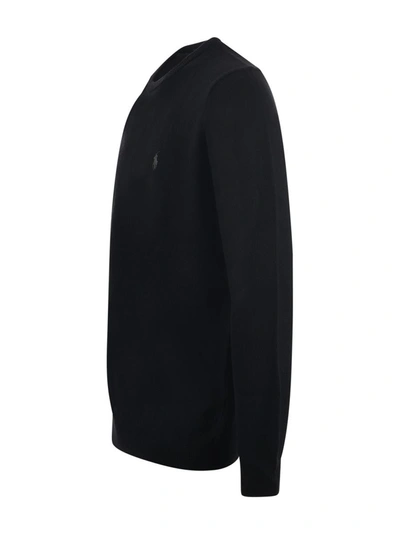 Shop Polo Ralph Lauren Sweater In Black