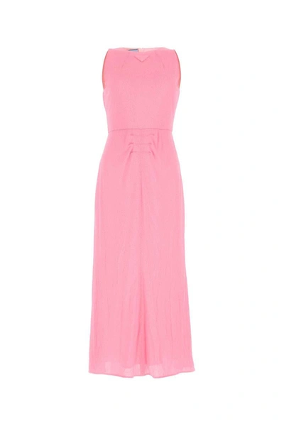 Shop Prada Long Dresses. In Pink