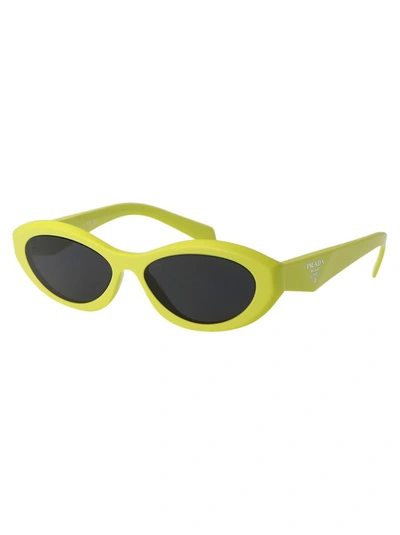 Shop Prada Sunglasses In 13l08z Cedar/black