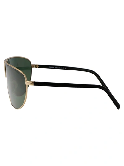Shop Prada Sunglasses In 5ak05v Gold