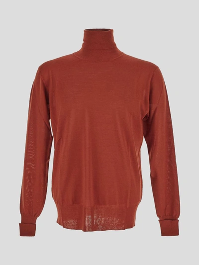 Shop Pt Torino Sweaters In Red