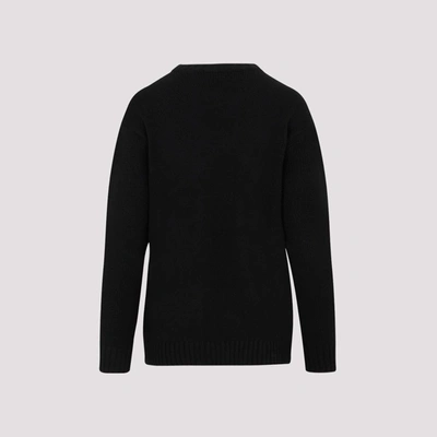 Shop Ralph Lauren Bears Pullover Sweater In Black