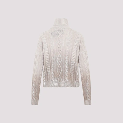 Shop Ralph Lauren Turtleneck Sweater In Nude &amp; Neutrals
