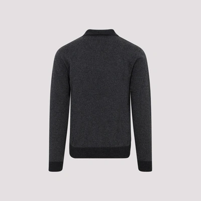 Shop Ralph Lauren Purple Label Cashmere Sweater In Grey