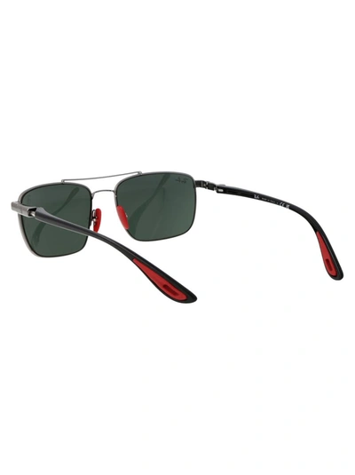 Shop Ray Ban Ray-ban Sunglasses In F00171 Gunmetal