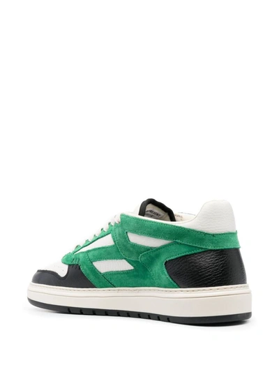 Shop Represent Reptor Sneakers Shoes In Green