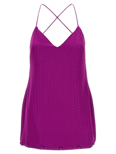 Shop Retroféte Retrofête 'susana' Dress In Purple