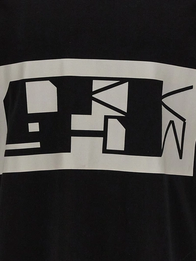 Shop Rick Owens Drkshdw 'level T' T-shirt In Black