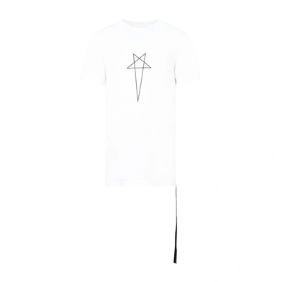 Shop Rick Owens Drkshdw Rick Owens Drk Shdw Level T-shirt Tshirt In White
