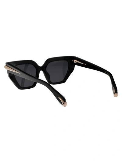 Shop Roberto Cavalli Sunglasses In 700y Black
