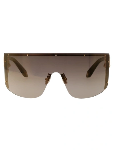 Shop Roberto Cavalli Sunglasses In 300g Gold