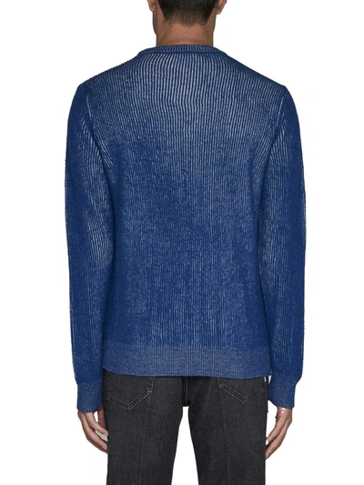 Shop Roberto Collina Sweaters In Blue