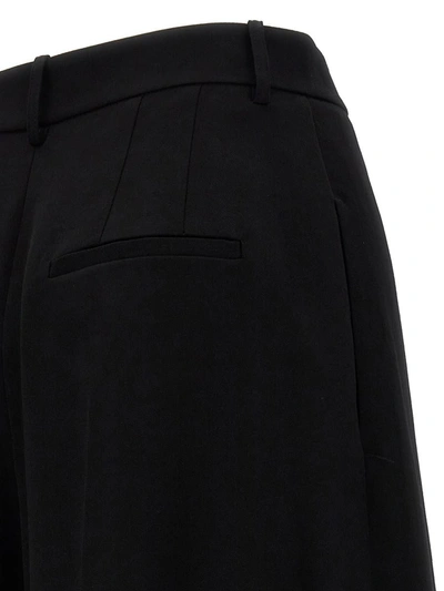 Shop Rochas Coulotte Pants In Black