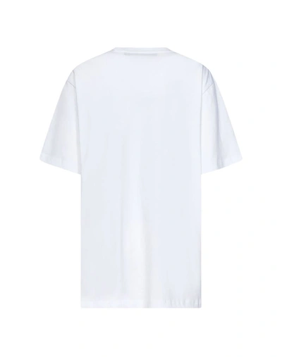 Shop Rotate Birger Christensen Rotate Short Sleeve T-shirt In White