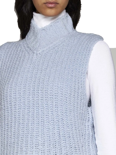 Shop Rus Sweaters In Ice Blue