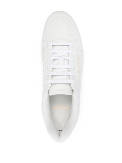 Shop Saint Laurent Sl/61 Sneakers In White