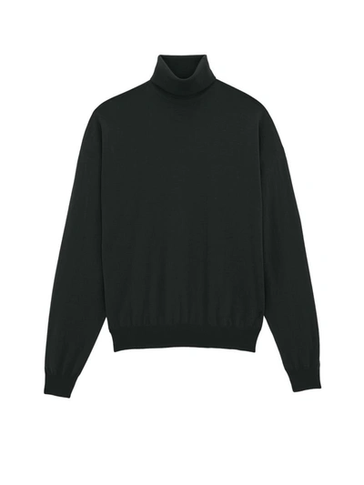 Shop Saint Laurent Sweater In Black