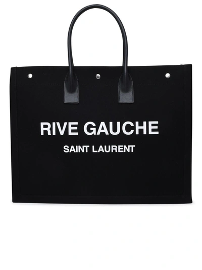 Shop Saint Laurent Shopping Rive Gauche In Black