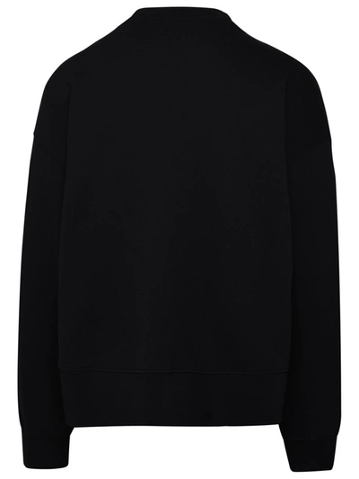 Shop Palm Angels Sketchy Sweatshirt In Black Cotton