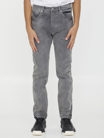 Shop Purple Brand Slim Jeans In Grey Denim