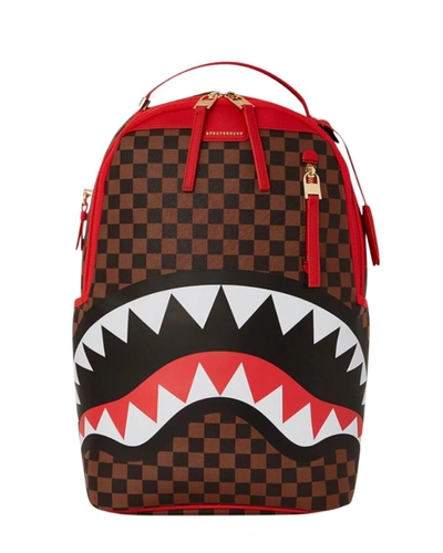 Bape, Bags, Spray Ground Redbrown And Black Backpack