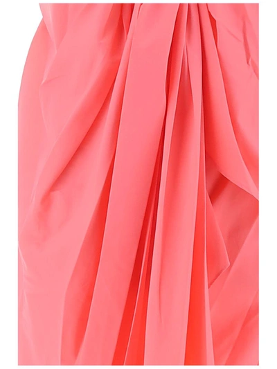 Shop Staud Dresses In Coral Pink