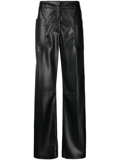 Shop Stella Mccartney Alter Mat Wide Leg Trousers In Black