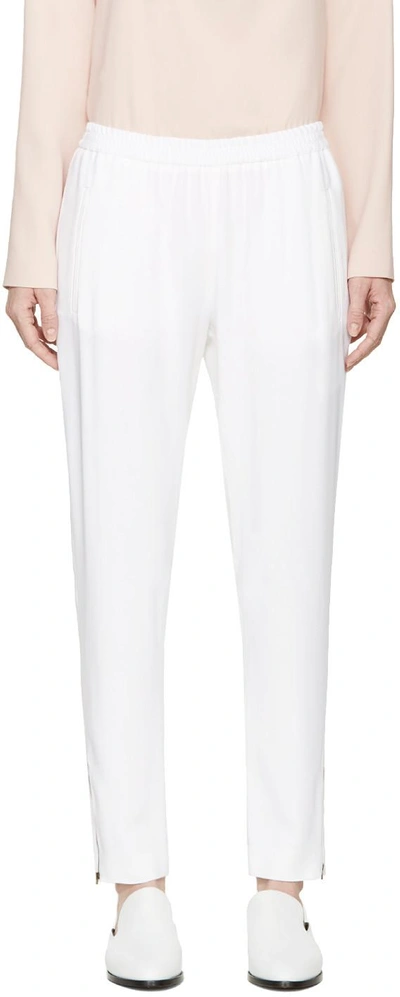 Shop Stella Mccartney White Tamara Trousers