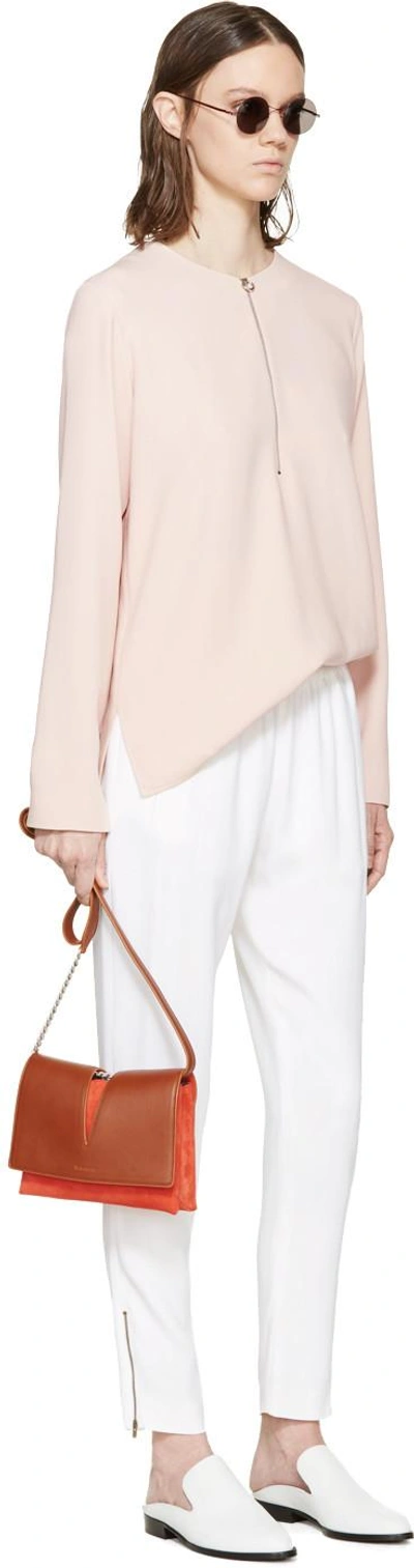 Shop Stella Mccartney White Tamara Trousers