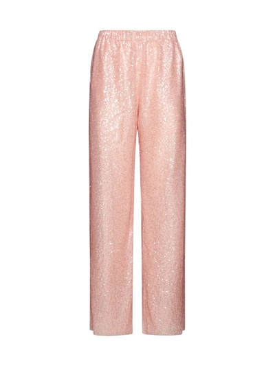 Shop Stine Goya Trousers In Blush Pink