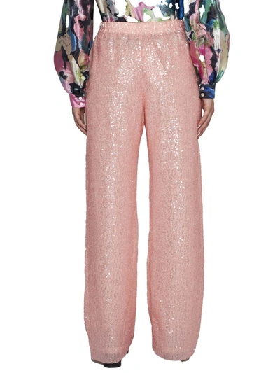 Shop Stine Goya Trousers In Blush Pink