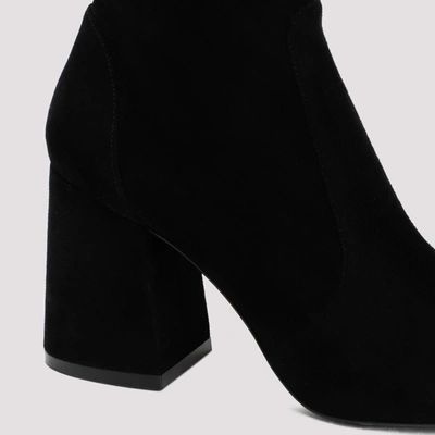 Shop Stuart Weitzman Flareblock 85t Ankle Boots Shoes In Black
