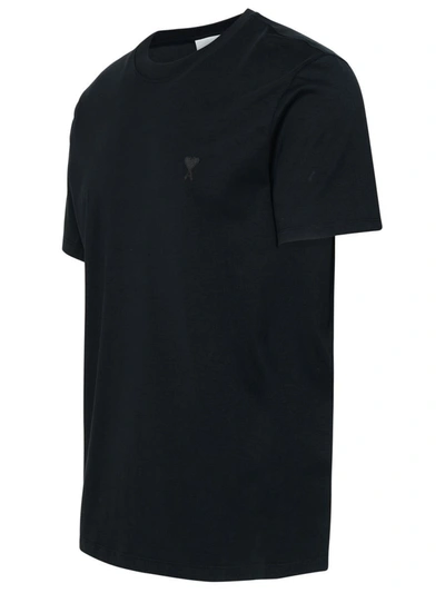 Shop Ami Alexandre Mattiussi T-shirt Logo In Black