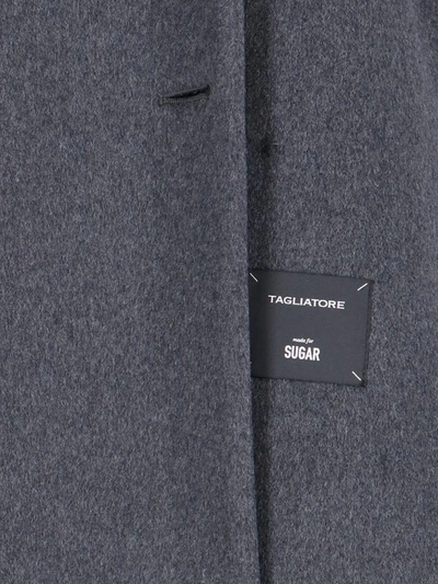 Shop Tagliatore Jackets In Grey