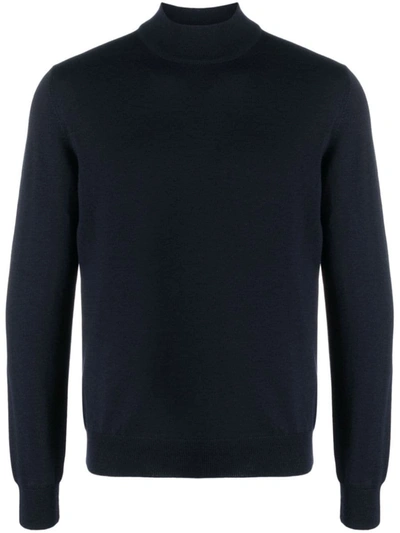 Shop Tagliatore Sweaters Blue