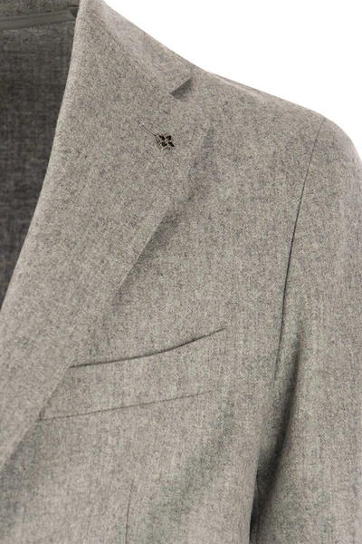 Tagliatore Virgin Wool Suit In Light Grey
