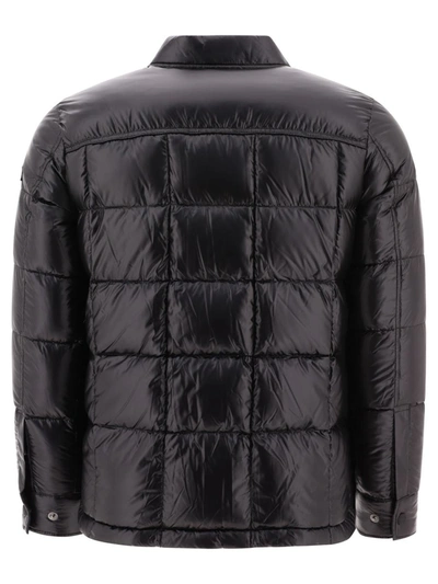 Shop Tatras Down Jacket With Patch Pockets In Black