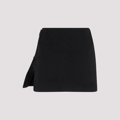 Shop Attico The   Daiki Mini Skirt In Black