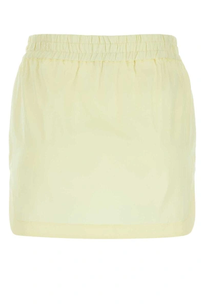 Shop Attico The  Skirts In Yellow