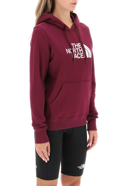 Shop The North Face 'drew Peak' Hoodie With Logo Embroidery In Multicolor