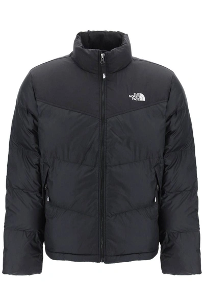 Shop The North Face Saikuru Short Puffer Jacket In Black