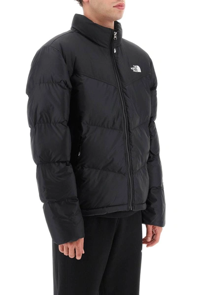 Shop The North Face Saikuru Short Puffer Jacket In Black
